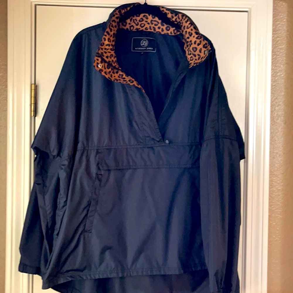 Lauren James Rain Jacket with zippered hood
